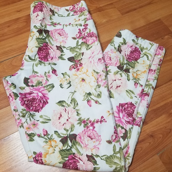 Under Skies Pants - Under Skies | Floral Ankle Pant